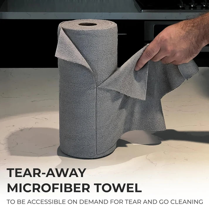 Reusable Microfiber Kitchen Towel Roll (20 pieces)
