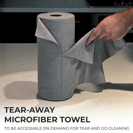 Reusable Microfiber Kitchen Towel Roll (20 pieces)