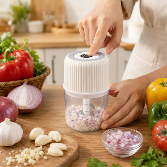 Mini Electric Chopper | Cordless & Rechargeable