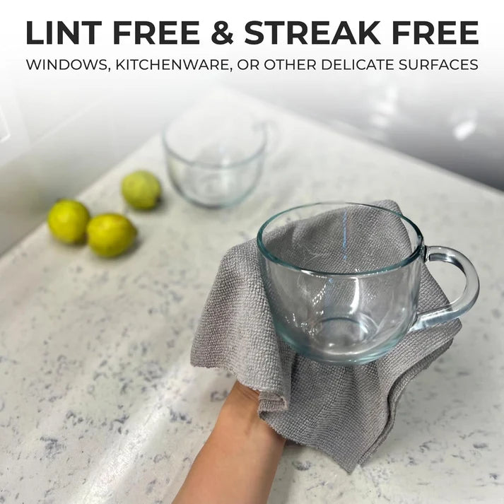 Reusable Microfiber Kitchen Towel Roll (20 pieces)