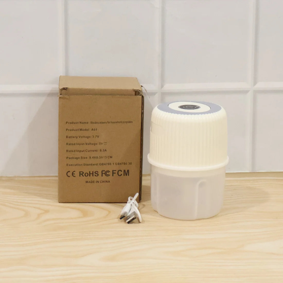 Mini Electric Chopper | Cordless & Rechargeable