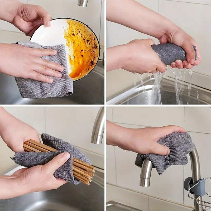 Reusable Microfiber Kitchen Towel Roll (20 pieces)